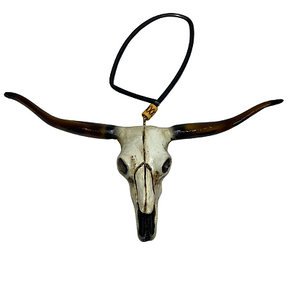 LongHorn Texas Cabeça De Boi Para Retrovisor Pintura Fosca