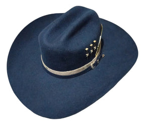Chapeu 3 Cravos Americano blue navy