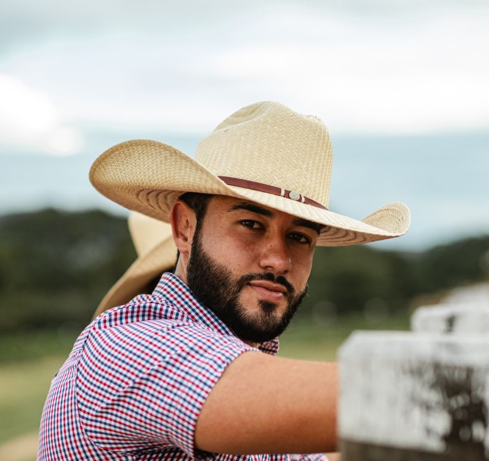 CHAPÉU C I DUPLO AMERICANO TRADIÇÃO ABA G (MOLDADO)